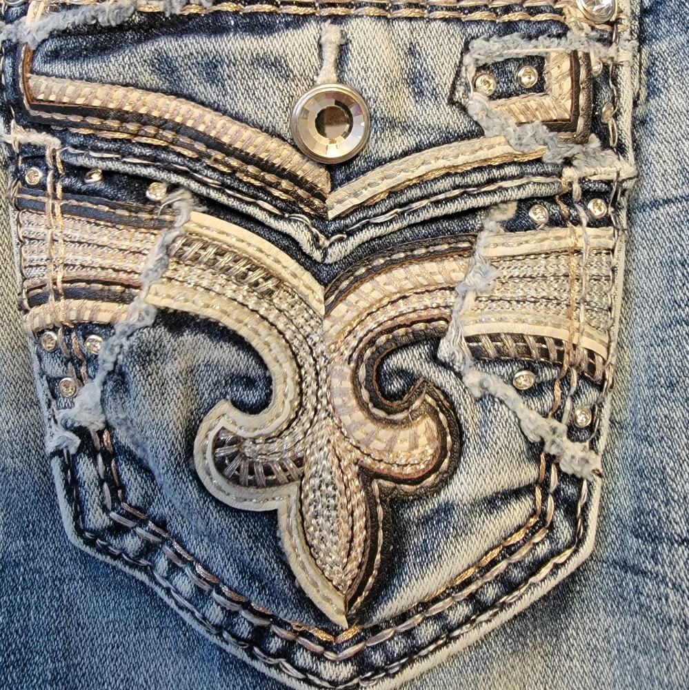 WOMEN'S ROCK REVIVAL BOOTCUT JEANS SIZE 29/34